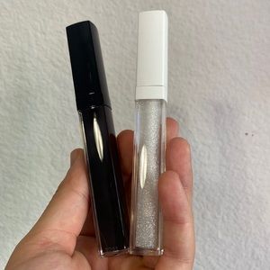 CHANEL limited edition B&W Lipglosses
